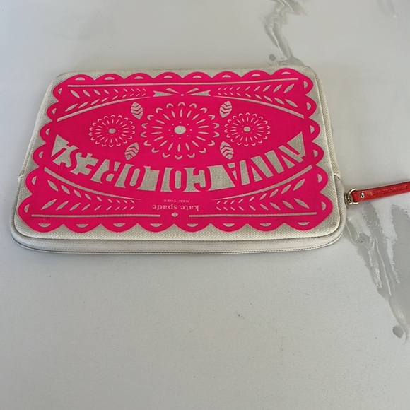 KATE SPADE Viva Colores Colorful Red and Pink iPad Tablet Case - Picture 9 of 16